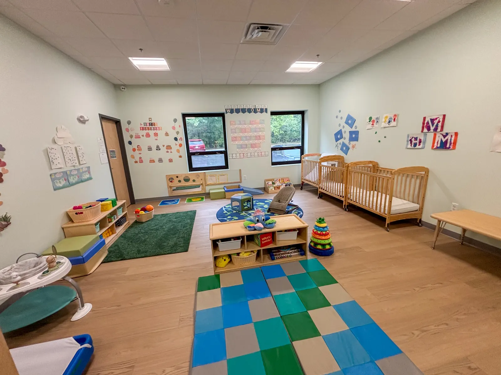 Infant room at Bright Bear Burlington